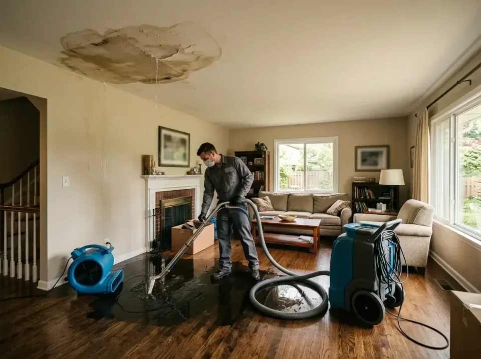 attic-pipe-burst-ceiling-drip-008 — frequently asked questions, Water Damage Restoration & Carpet Care in Magee, MS
